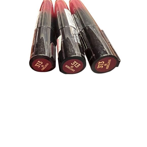 3 L'Oreal Paris Makeup Signature Shiny Lip color #313 Be Rebellious lipstick - Picture 3 of 3